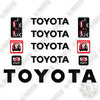 Image of Fits Toyota 425fg20 Decal Kit Forklift