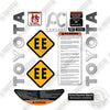 Image of Toyota 8HBW30 Decal Kit Pallet Jack -Aftermarket Kit