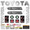 Image of Fits Toyota 8FGCU25 Decal Kit Forklift