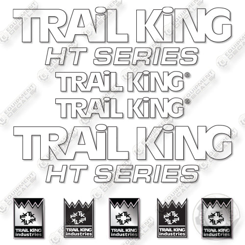 Fits Trail King HT Series Decal Kit Trailer