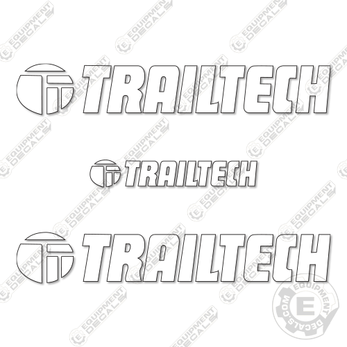 Fits Trailtech Trailer Decal Kit