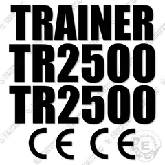 Fits TR2500 Decal Kit Tandem Roller