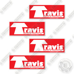 Travis Logo Decal Kit Trailer- Aftermarket Kit