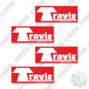 Image of Travis Logo Decal Kit Trailer- Aftermarket Kit