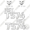 Image of Fits TYM T574 HST Decal Kit Tractor