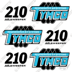 Fits Tymco 210 Decal Kit Street Sweeper