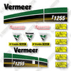 Image of Vermeer T1255 Decal Kit Trencher - Aftermarket Kit