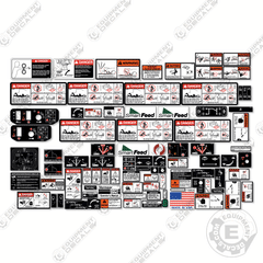 Fits Vermeer Warning Decal Kit BC2000XL