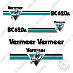 Fits Vermeer BC620A Wood Chipper Decal Kit