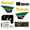 Image of Vermeer CTX50 Decal Kit Mini Skid Steer - Aftermaeket Kit