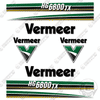Image of Fits Vermeer HG6800TX Decal Kit Horizontal Grinder