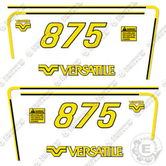 Fits Versatile 875 Decal Kit Tractor
