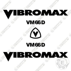 Fits Vibromax VM66D Decal Kit Roller