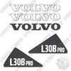 Image of Volvo L30B PRO Decal Kit Compact Wheel Loader - Aftermarket Kit