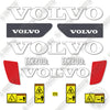 Image of Volvo EC220DL Decal Kit Hydraulic Excavator - Aftermarket Kit