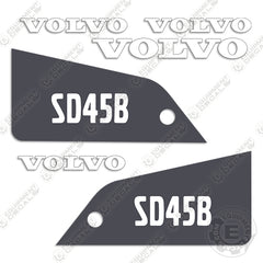 Fits Volvo SD45B Decal Kit Roller