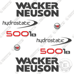 Fits Wacker Neuson 5001S Decal Kit Site Dumper