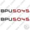 Image of Wacker Neuson BPU 5045 Decal Kit Vibratory Plate -Aftermarket Kit