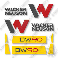 Wacker Neuson DW90 Decal Kit Wheel Dumper -Aftermarket Kit