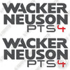 Image of Fits Wacker Neuson PTS4 Decal Kit Pump
