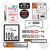 Image of Fits Wacker Neuson BS50-4 Decal Kit Rammer