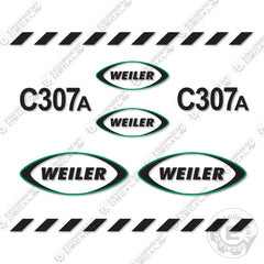 Fits Weiler C307A Decal Kit Paver