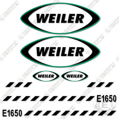 Fits Weiler E1650 Decal Kit Remixing Transfer Vehicle