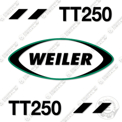 Fits Weiler TT250 Decal Kit Tac Trailer