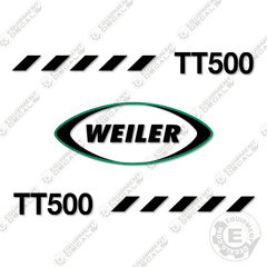 Fits Weiler TT500 Decal Kit Tac Trailer