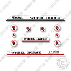 Wheel Horse B-165 Decal Mower - Aftermarket Kit
