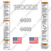 Image of Fits Woods 4400 Decal Kit Pallet Fork