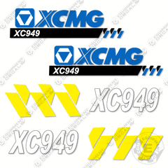 Fits XCMG XC949 Decal Kit Wheel Loader