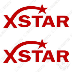 Fits XSTAR Trailer Decal Kit 22.75" Wide