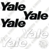 Image of Fits Yale GC120SVX9GSE100 Decal Kit Forklift