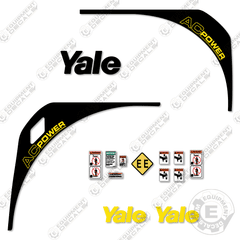 Fits Yale NR040 Decal Kit Forklift