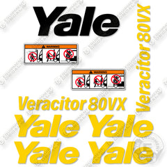 Fits Yale Veracitor 80VX Decal Kit Forklift