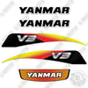 Image of Fits Yanmar V3 6 Decal Kit Wheel Loader