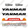 Image of Yanmar Vio30-6 Decal Kit Excavator- Aftermarket Kit