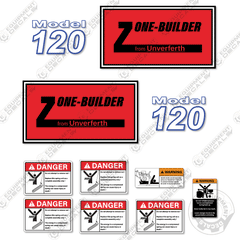 Fits Zone-Builder 120 Decal Kit SubSoiler