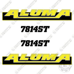 Fits Aluma 7814ST Decal Kit Trailer (Set of 2)