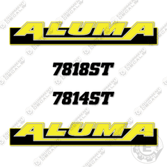 Fits Aluma 7818ST Decal Kit Trailer (Set of 2)