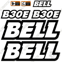 Fits Bell B30E Decal Kit Articulated Dump Truck