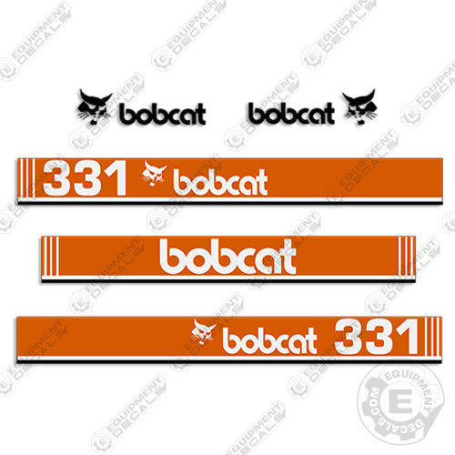 Fits Bobcat 331 Mini Excavator Decal Replacement Kit Older