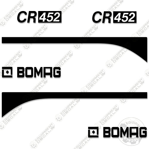 Fits Bomag CR452 Decal Kit Asphalt Paver