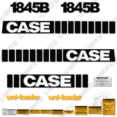 Fits Case 1845B Decal Kit Skid Steer