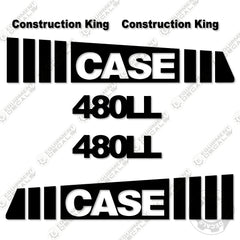 Fits Case 480 LL Decal Kit Backhoe