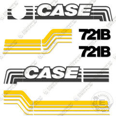 Fits Case 721B Decal Kit Wheel Loader