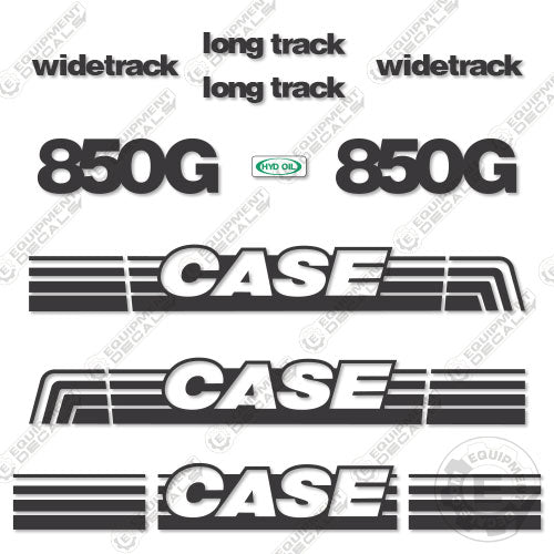 Fits Case 850G Decal Kit Dozer