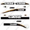 Image of Fits Case CX160 Decal Kit Excavator - 3m reflective!