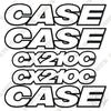 Image of Fits Case CX210C Decal Kit Excavator - 3M Reflective!